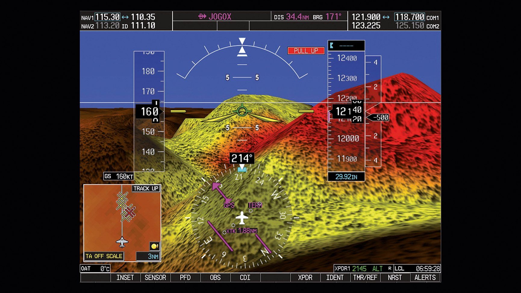 DA40 NG / DA40 XLT engineering and cabin detail